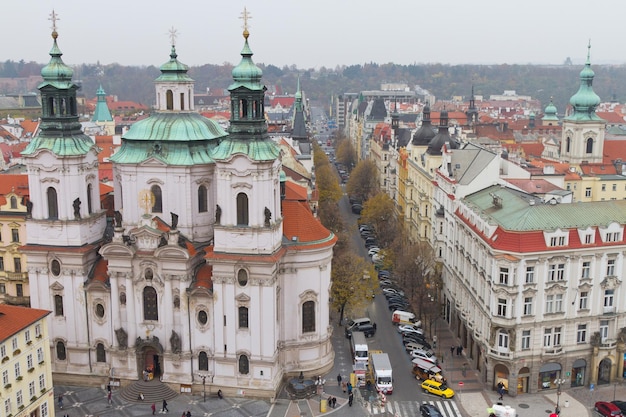 Igreja de São Nicolau da Praça da Cidade Velha Praga República Checa