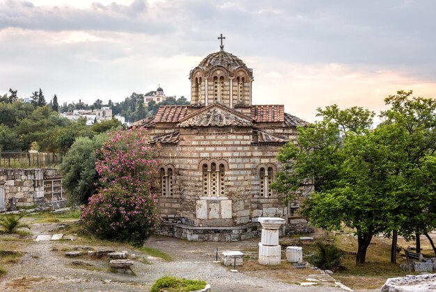 Igreja dos Santos Apóstolos na Antiga Ágora Atenas Grécia Europa