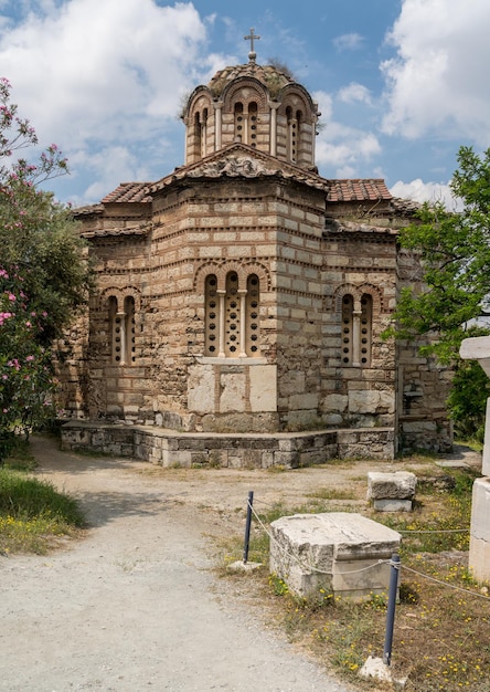 Igreja dos Santos Apóstolos no Fórum Grego em Atenas Grécia