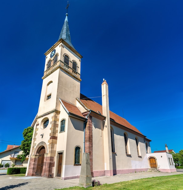 Igreja dos Santos Pedro e Paulo em Plobsheim - Bas-Rhin, França