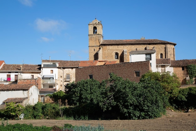 Igreja em Genevilla, Navarra, Espanha