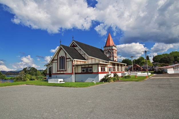 Igreja em Rotorua, Nova Zelândia