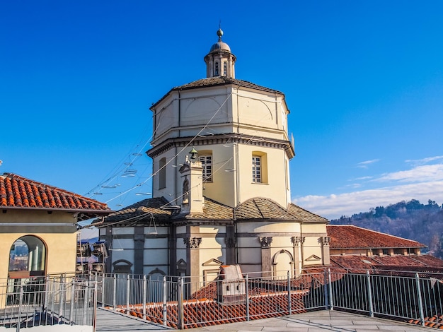 Igreja HDR Monte Cappuccini em Turim