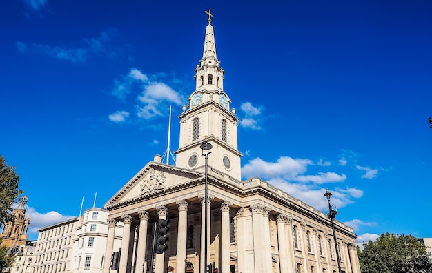 Igreja HDR St Martin em Londres