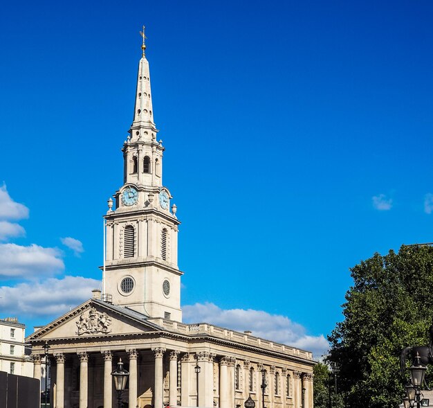 Igreja HDR St Martin em Londres