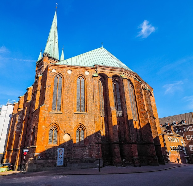 Igreja HDR St Petri em Luebeck