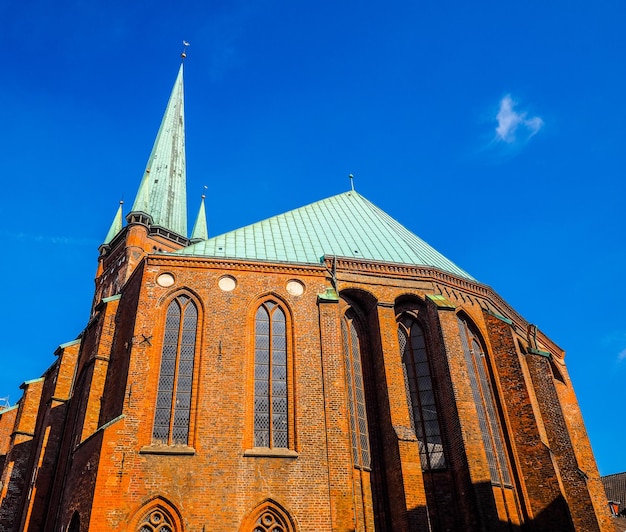 Igreja HDR St Petri em Luebeck