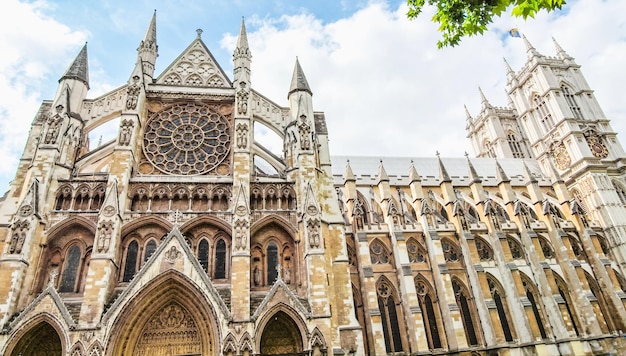 Igreja HDR Westminster Abbey em Londres