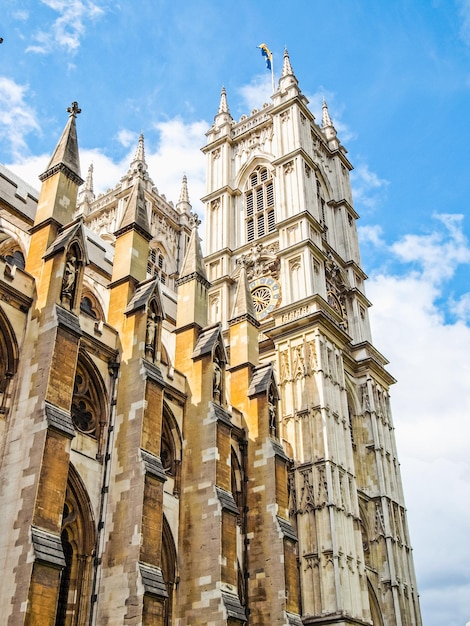 Igreja HDR Westminster Abbey em Londres