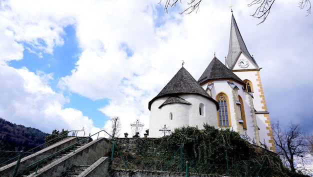 Igreja histórica em Klagenfurt, Áustria