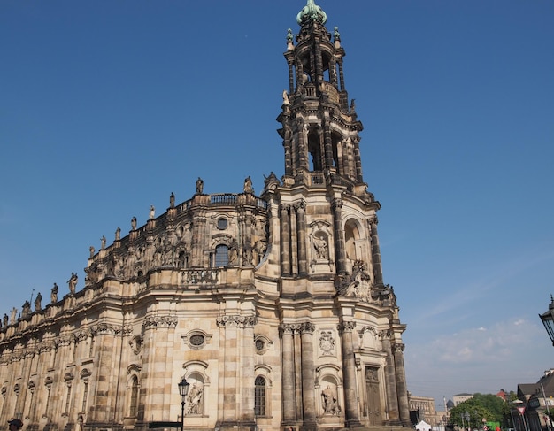 Igreja Hofkirche em Dresden