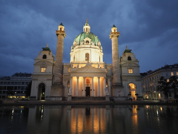 Igreja Karlskirche em Viena