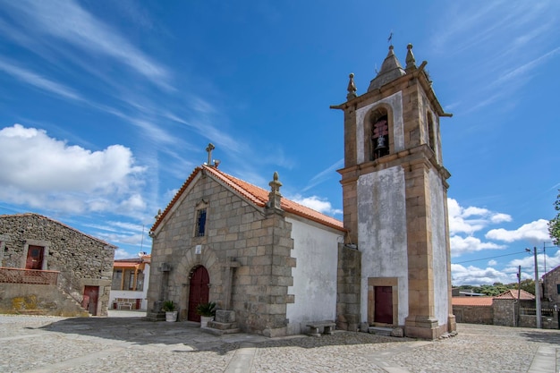 Igreja na aldeia de Freineda Portugal