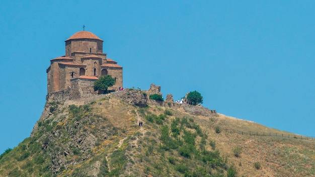 Igreja ortodoxa georgiana do mosteiro de Jvari