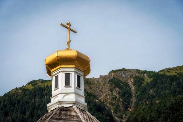 Igreja Ortodoxa Russa em Juneau, no Alasca