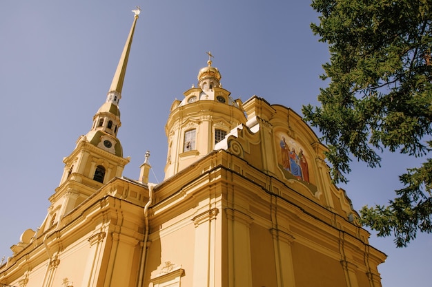 Igreja Pedro e Paulo Fortaleza São Petersburgo Rússia março 2023