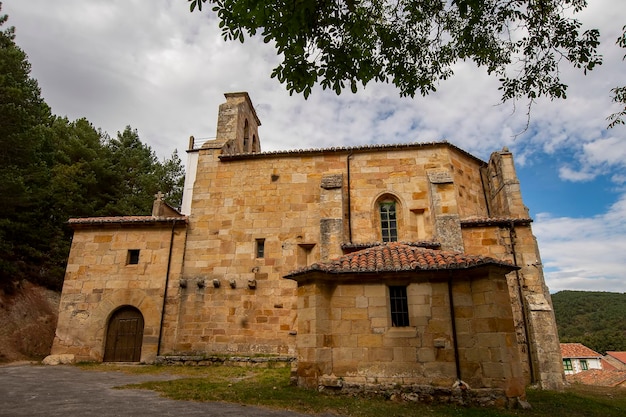 Igreja românica de san miguel em quintanilla de an