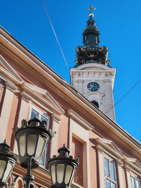 Igreja Saborna Igreja do Santo Grande Mártir Jorge no centro da cidade de Novi Sad, Sérvia