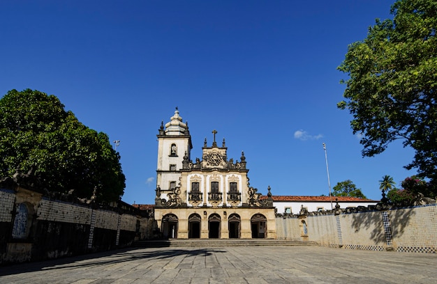 Igreja são francisco joão pessoa paraíba brasil fachada barroca tropical