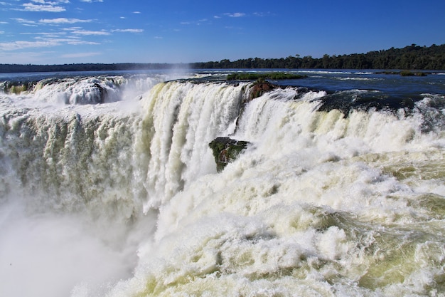 Iguazu fällt in Argentinien und Brasilien