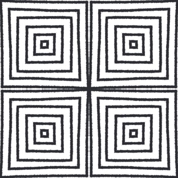 Ikat repite el diseño de trajes de baño. Fondo caleidoscopio simétrico negro. Patrón de sudadera ikat de verano. Impresión vibrante lista para textiles, tela para trajes de baño, papel tapiz, envoltura.