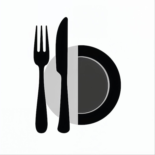 Ikonen für Restaurantgeschirr