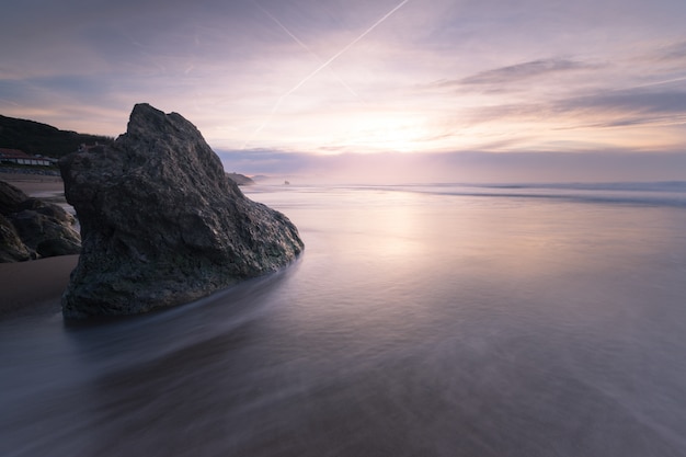 Ilbarritz Strand von Biarritz, Baskenland.