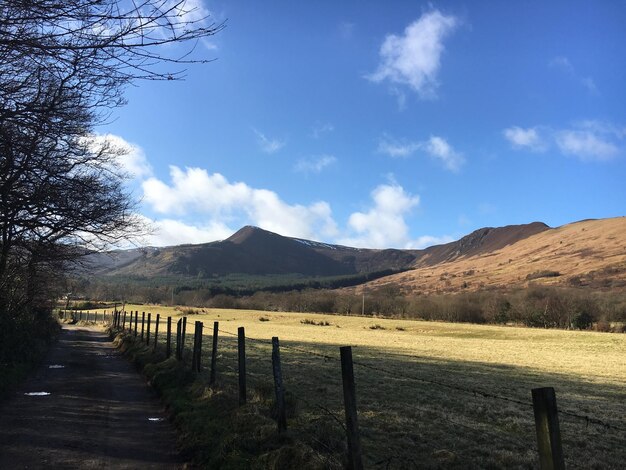 Foto ilha de goatfell de arran