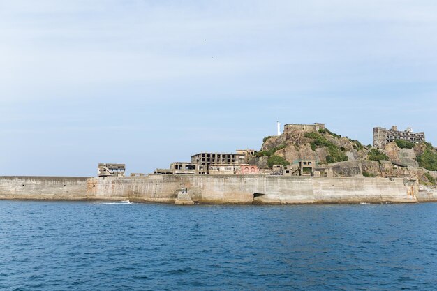 Ilha de Hashima na cidade de Nagasaki