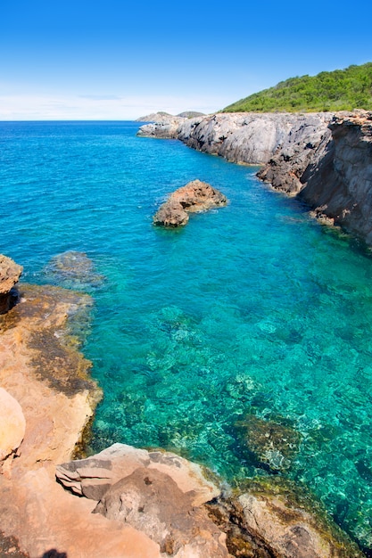 Ilha de Ibiza Canal d en Marti Praia Pou des Lleo