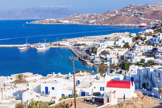 Ilha de Mykonos na Grécia