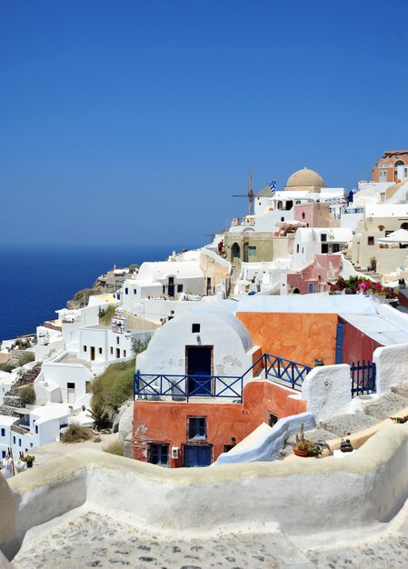 Ilha de Santorini, na Grécia