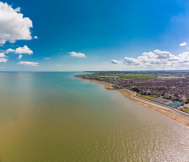 Ilha de Sheppey, na costa norte de Kent, Inglaterra, Reino Unido