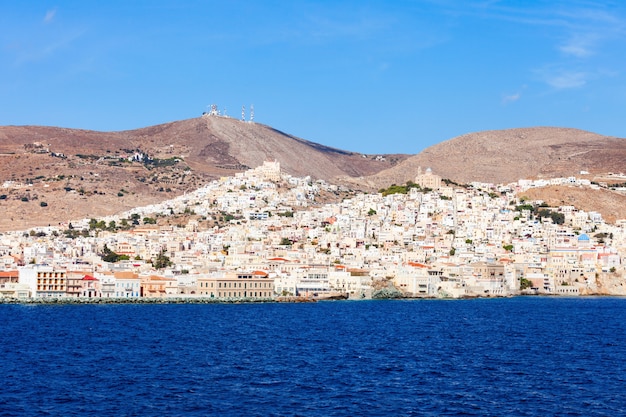 Ilha de syros na grécia