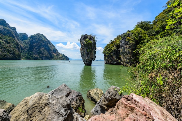 Ilha James Bond na Baía de Phang Nga, Tailândia