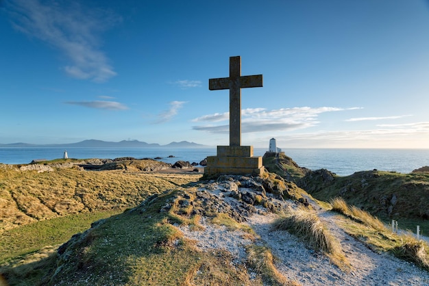 Ilha Llanddwyn no País de Gales