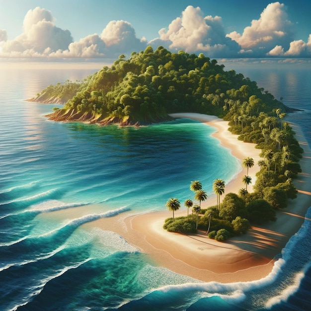 Ilha no mar