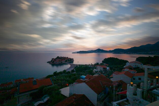 Ilha Sveti Stefan em Budva