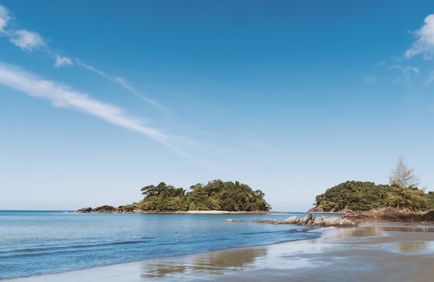 Ilha tropical na Tailândia