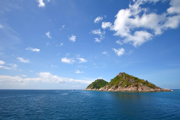 Ilha tropical na Tailândia