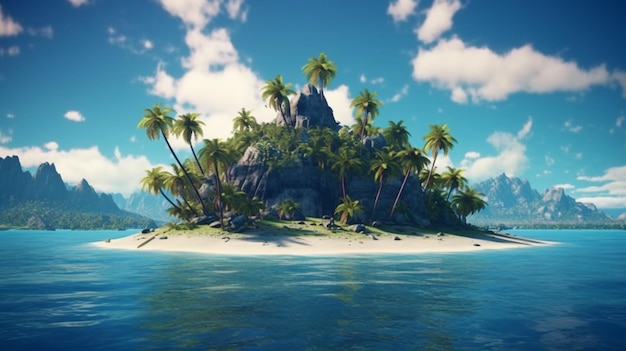 ilha tropical