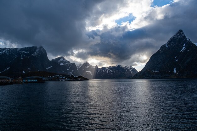 Foto ilhas lofoten na noruega