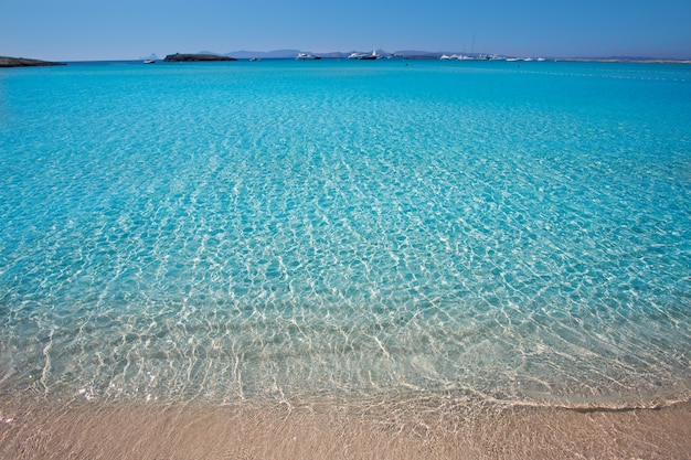 Illetes illetas praia em formentera baleares