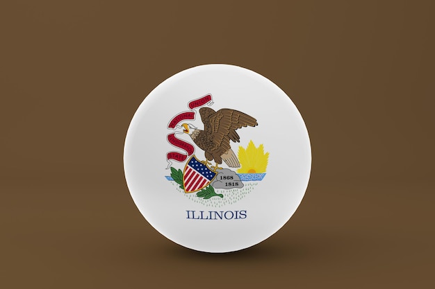 Illinois-Flagge