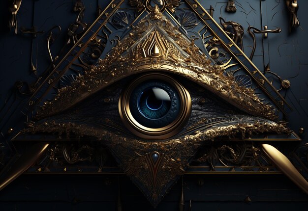 Illuminati maçons livres imagem realista ultra HD