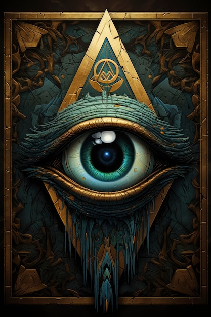 Illuminati-Symbolillustration