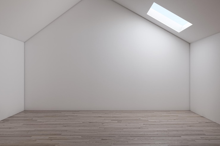 Foto illustration 3d-rendering von großen luxuriösen modernen hellen innenräumen wohnzimmer-mockup computer digital generiertes bild
