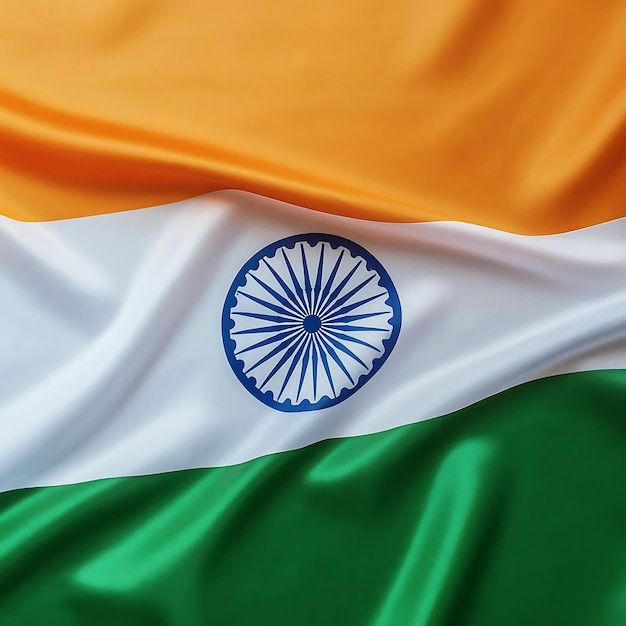 Illustration der indischen Flagge