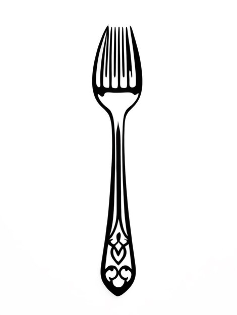 Foto illustration des logos der dinner fork