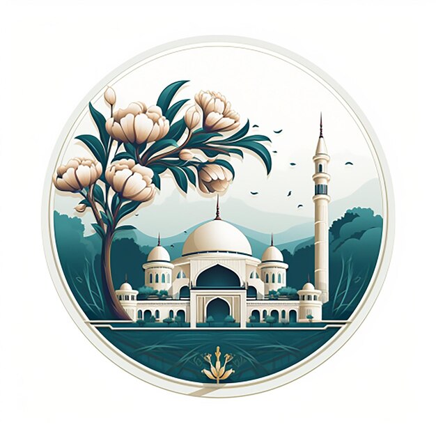 Illustration des Logos der Moschee